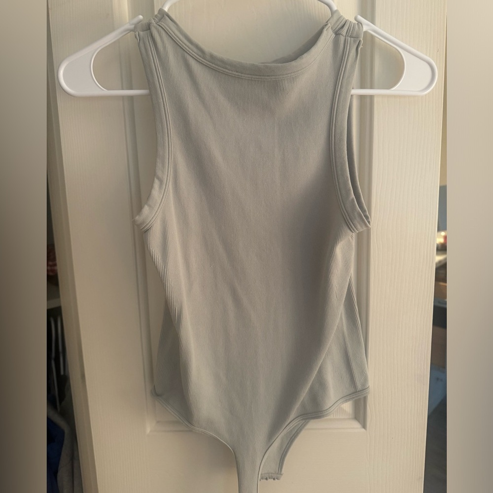 Grey bodysuit